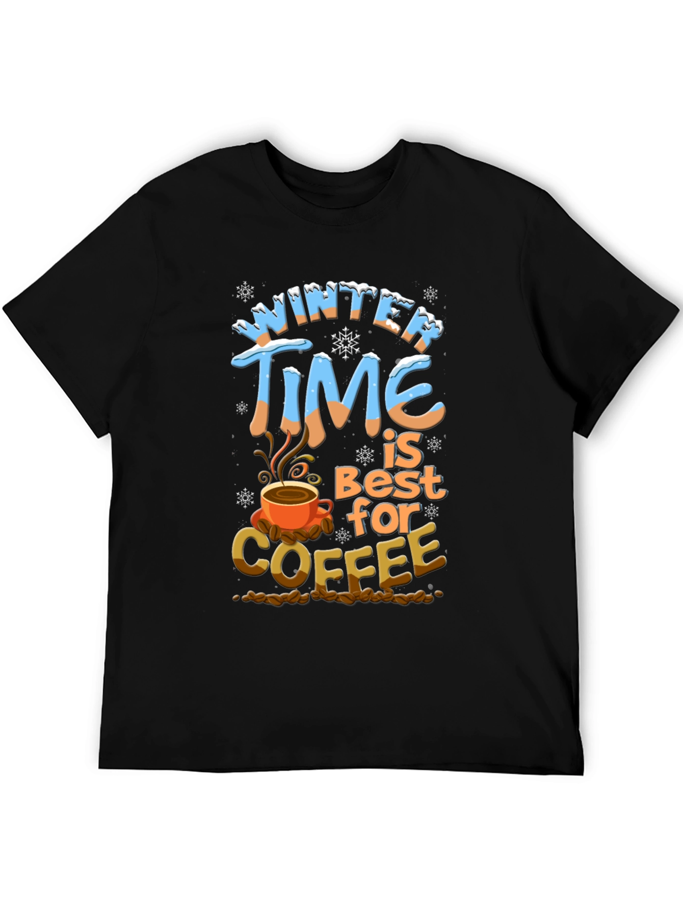 Winter Time Coffee Graphic Tee