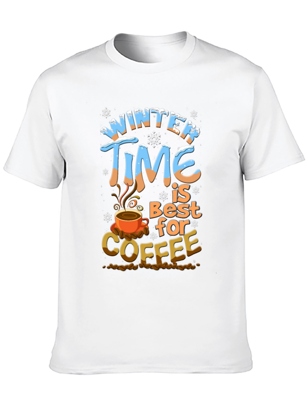 Winter Time Coffee Graphic Tee