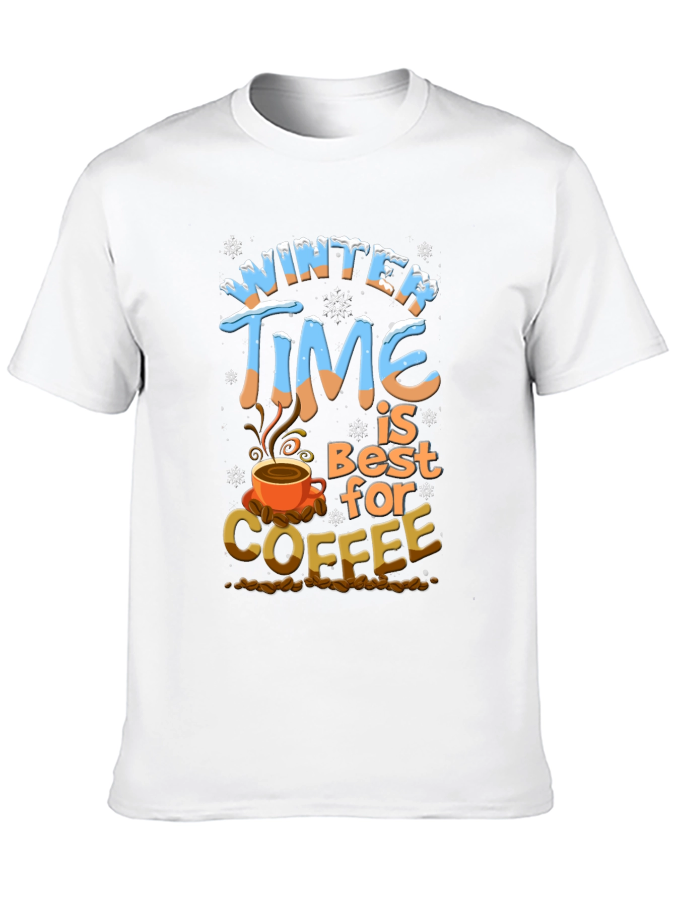 Winter Time Coffee Graphic Tee