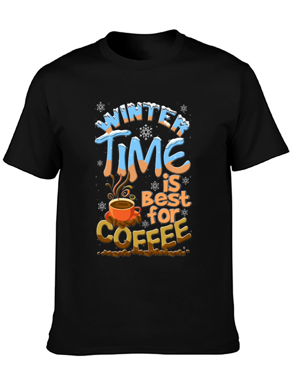 Winter Time Coffee Graphic Tee