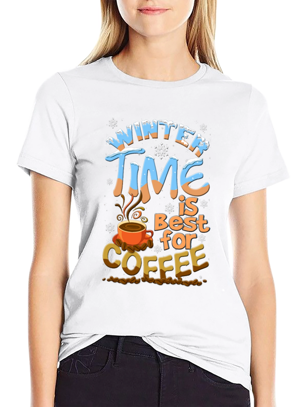 Winter Time Coffee Graphic Tee