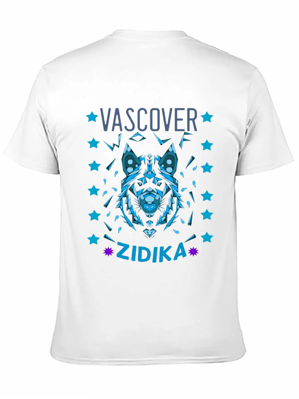 Zidika Wolf Unisex Casual T-Shirt – Clean Design For Daily Comfort