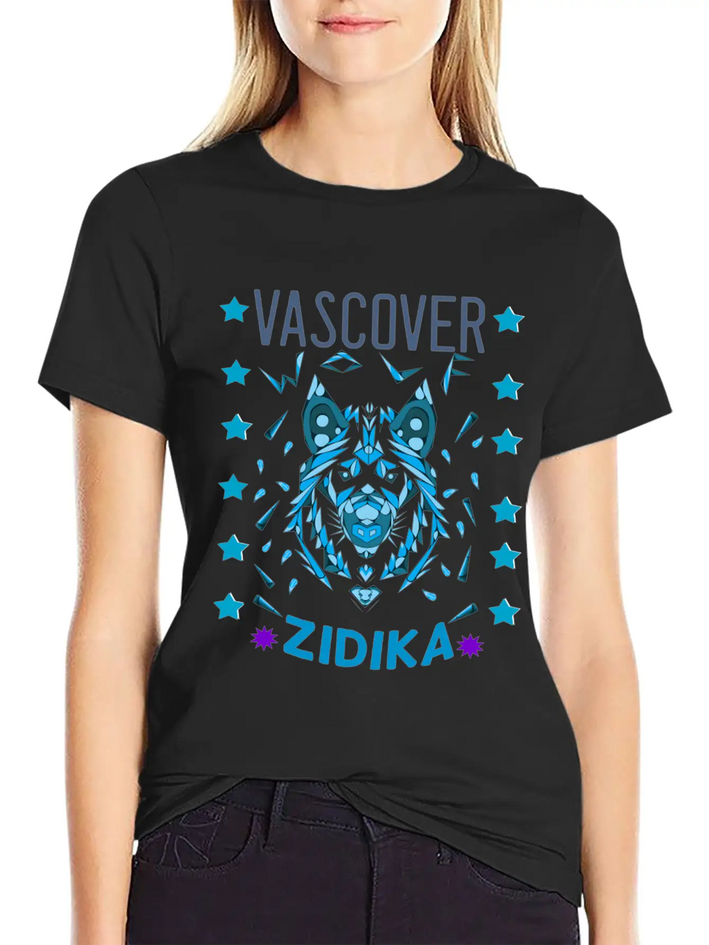 Zidika Wolf Unisex Casual T-Shirt – Clean Design For Daily Comfort