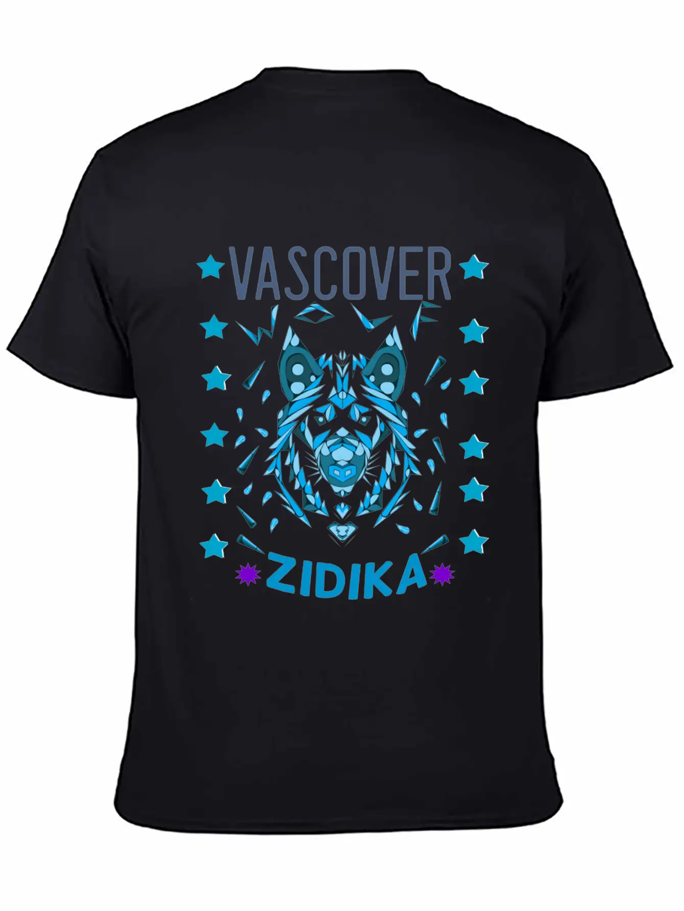 Zidika Wolf Unisex Casual T-Shirt – Clean Design For Daily Comfort