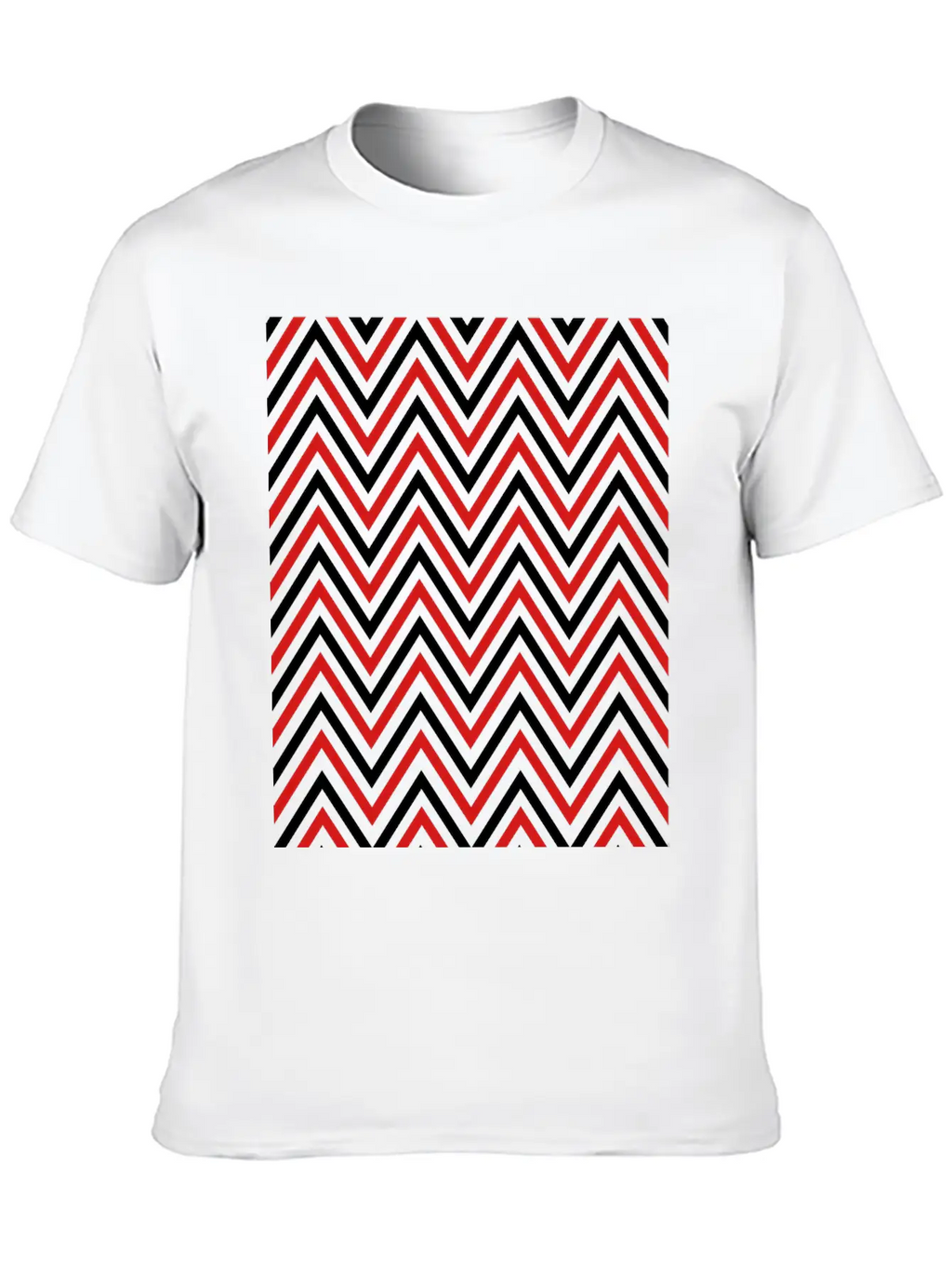ZigZag 2C (color Switch) Unisex Casual T-Shirt – Clean Design For Daily Comfort
