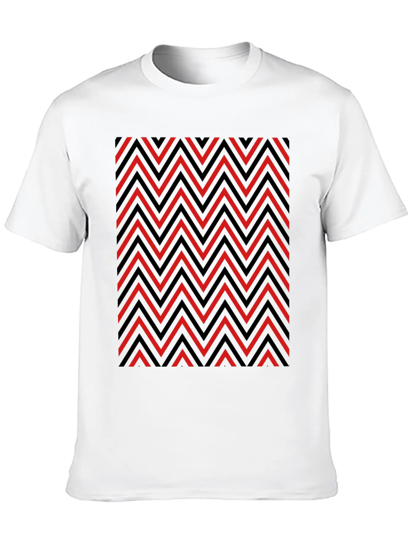 ZigZag 2C (color Switch) Unisex Casual T-Shirt – Clean Design For Daily Comfort
