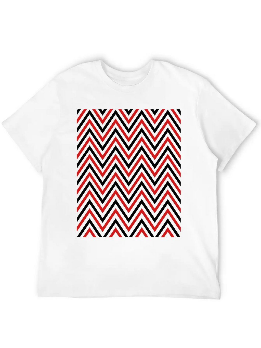 ZigZag 2C (color Switch) Unisex Casual T-Shirt – Clean Design For Daily Comfort