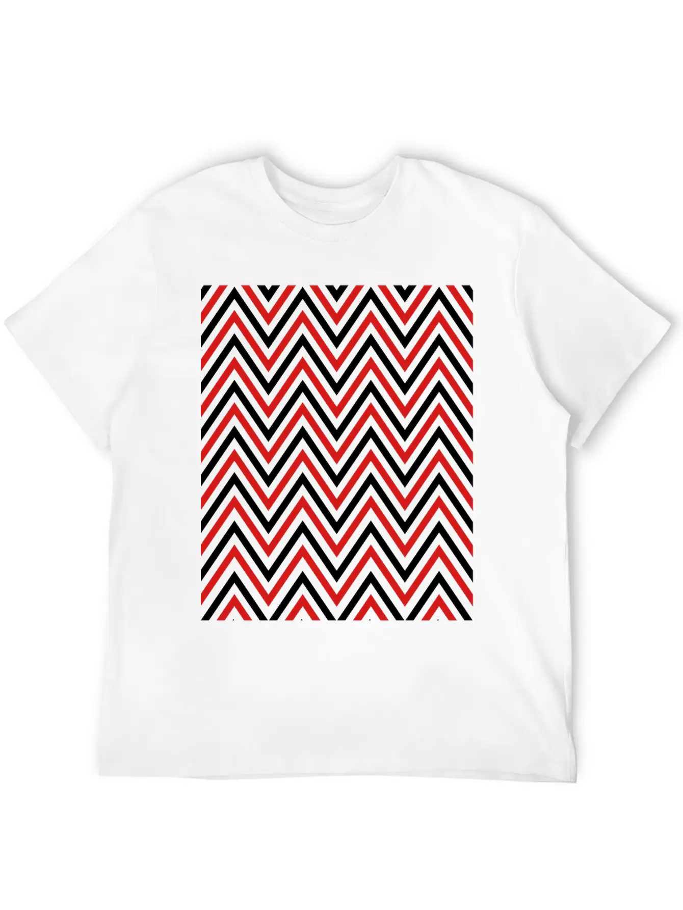 ZigZag 2C (color Switch) Unisex Casual T-Shirt – Clean Design For Daily Comfort