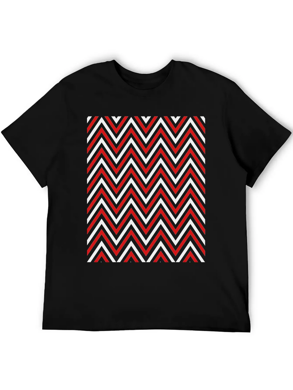 ZigZag 2C (color Switch) Unisex Casual T-Shirt – Clean Design For Daily Comfort