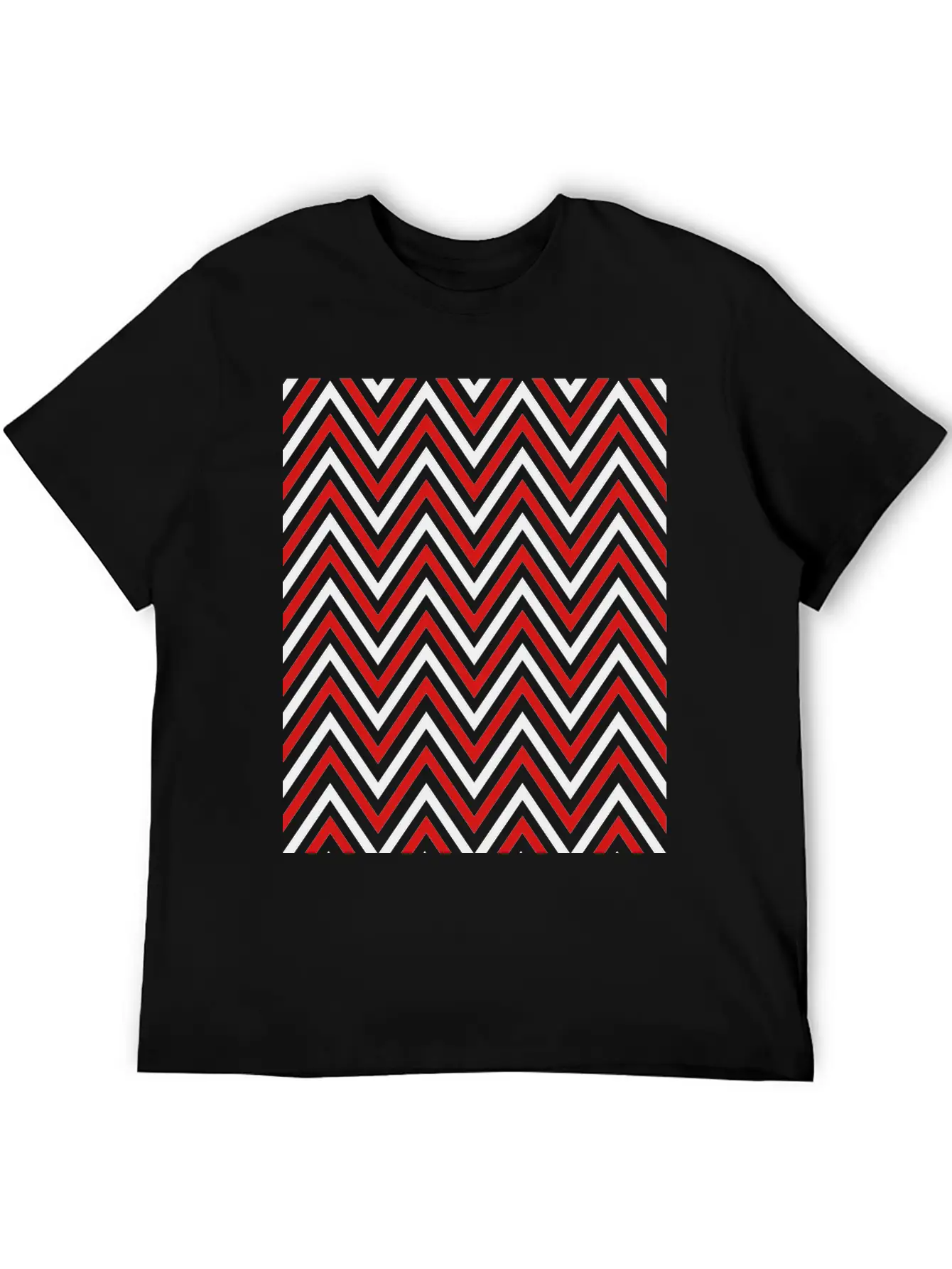 ZigZag 2C (color Switch) Unisex Casual T-Shirt – Clean Design For Daily Comfort