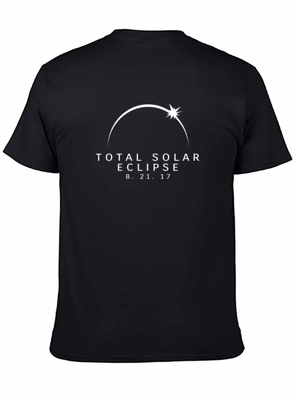 Total Solar Eclipse 2017 Black T-Shirt
