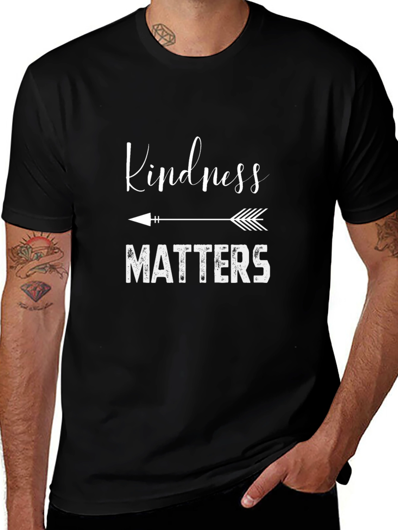 Kindness Matters Black T-Shirt