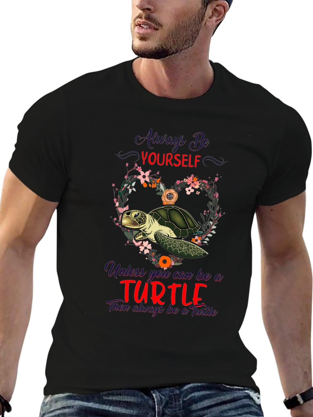 Always Be Yourself Turtle T-Shirt