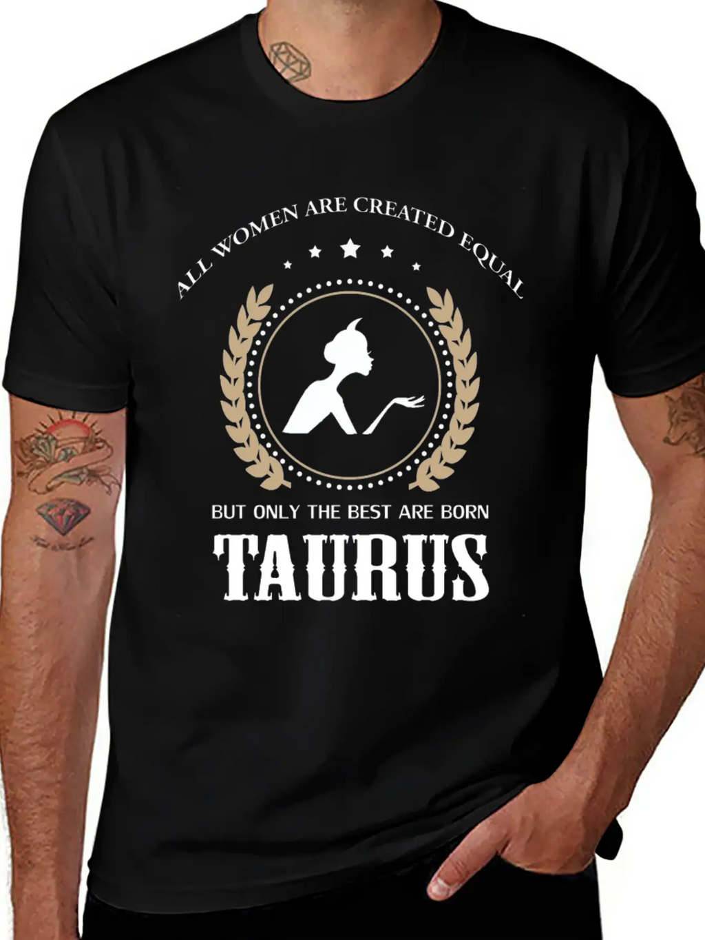 Zodiac Taurus T-Shirts Classic Fit Graphic Tee For Daily Comfort – Unisex Cotton Shirt