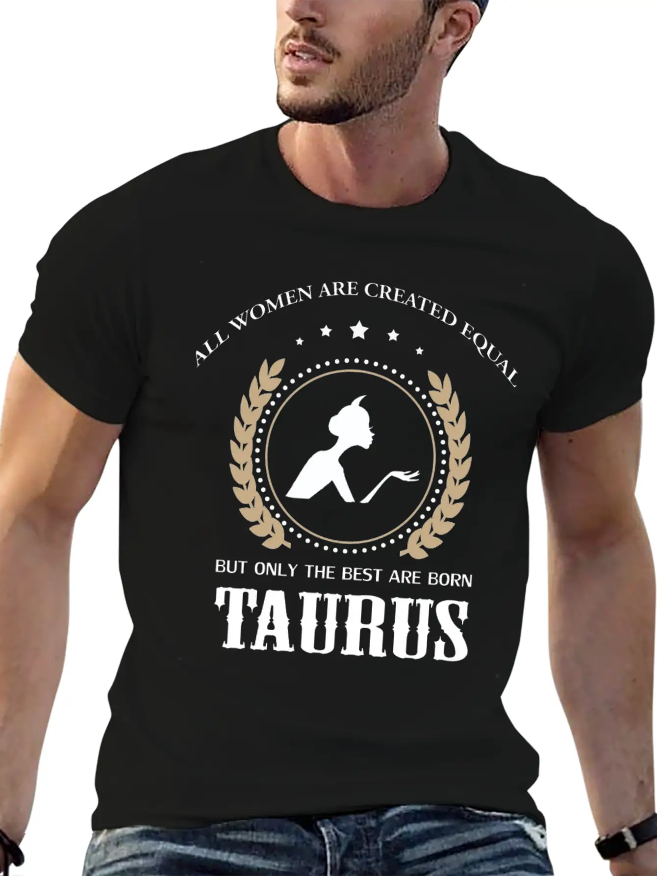 Zodiac Taurus T-Shirts Classic Fit Graphic Tee For Daily Comfort – Unisex Cotton Shirt