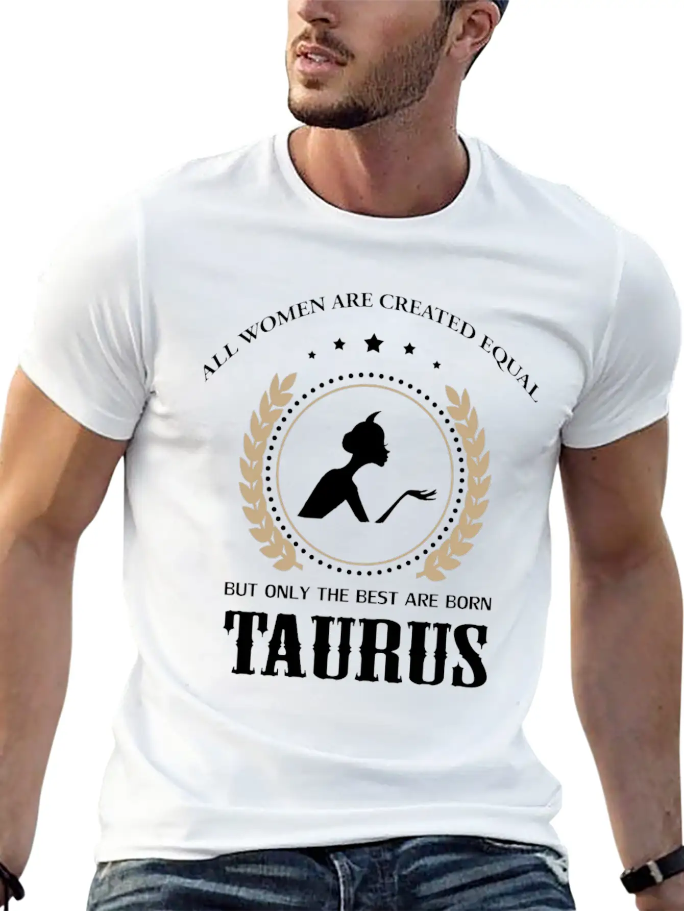 Zodiac Taurus T-Shirts Classic Fit Graphic Tee For Daily Comfort – Unisex Cotton Shirt
