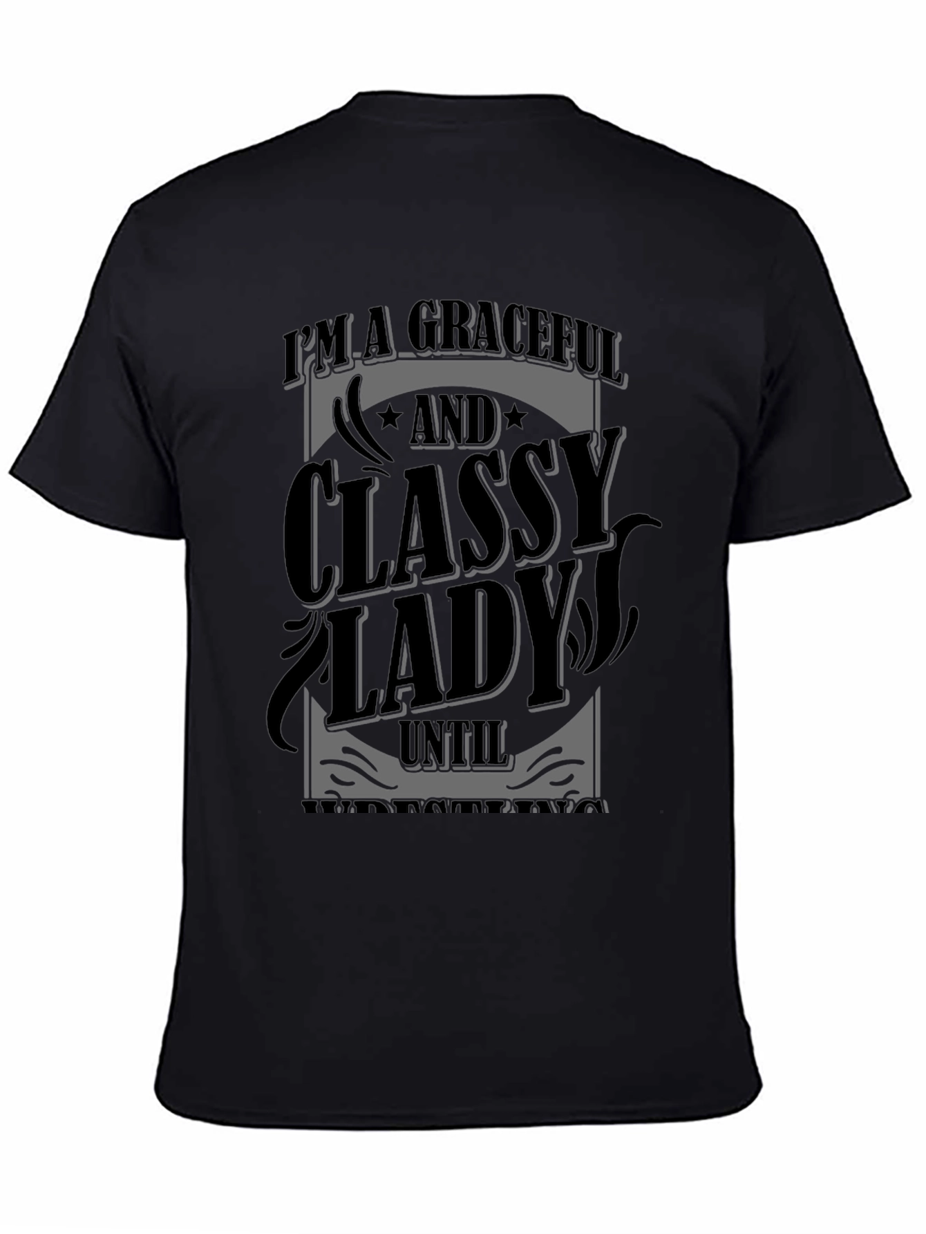Graceful Classy Lady Graphic T-Shirt