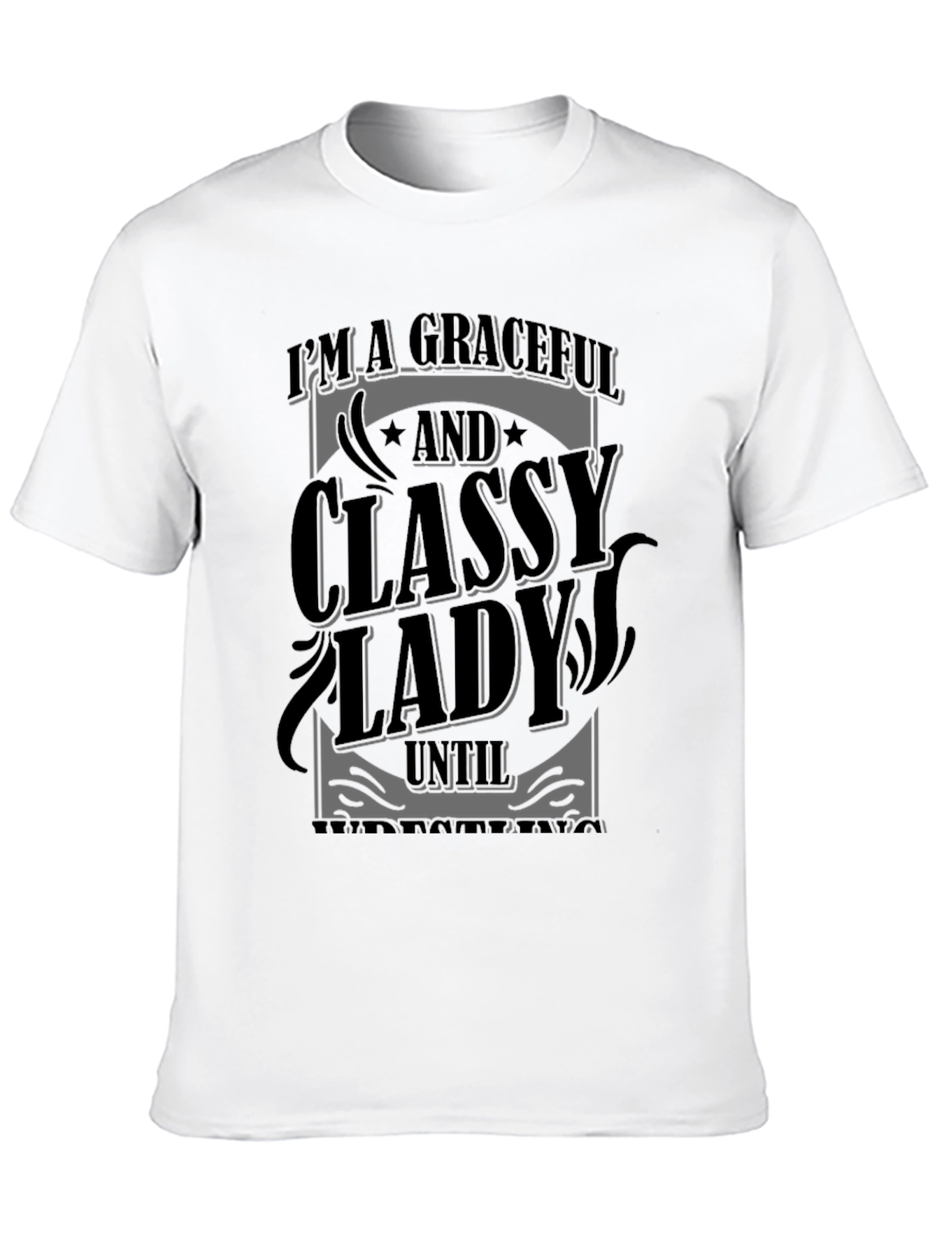 Graceful Classy Lady Graphic T-Shirt