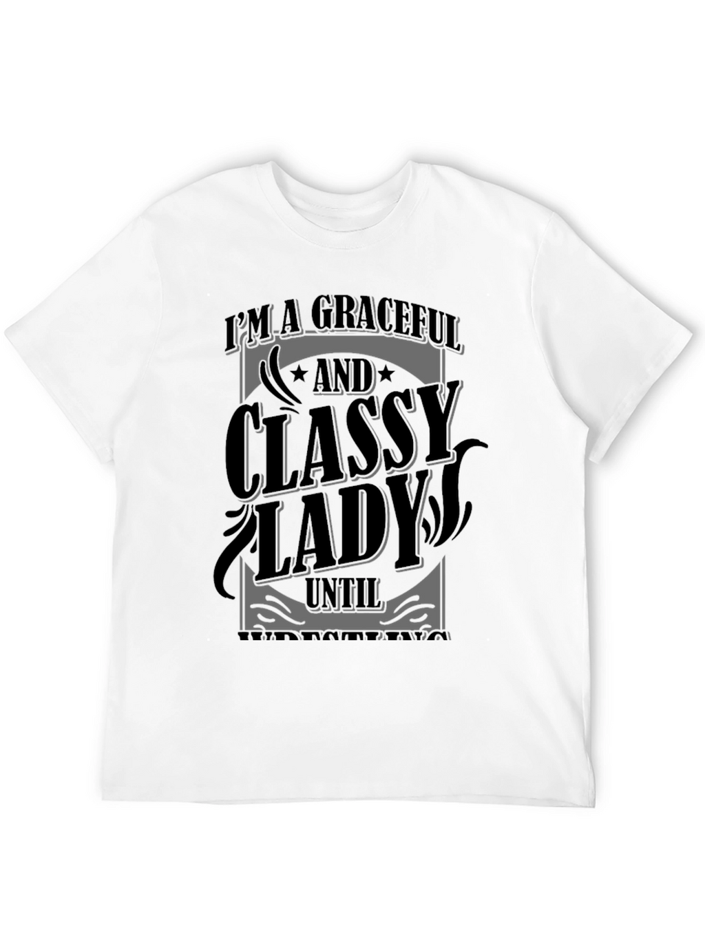 Graceful Classy Lady Graphic T-Shirt