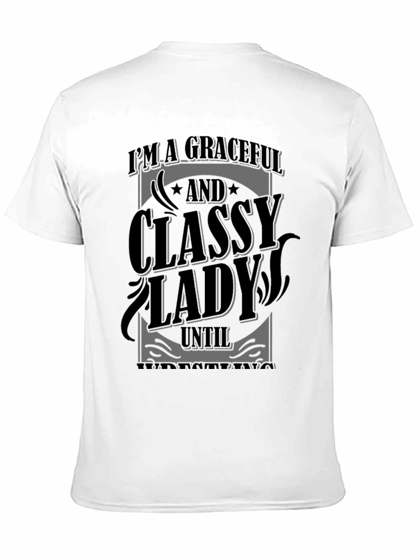 Graceful Classy Lady Graphic T-Shirt