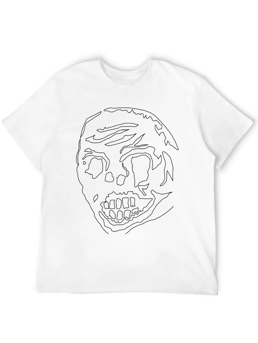 Zombie Art Essential Cotton Tee For Daily Outfits – Unisex Style