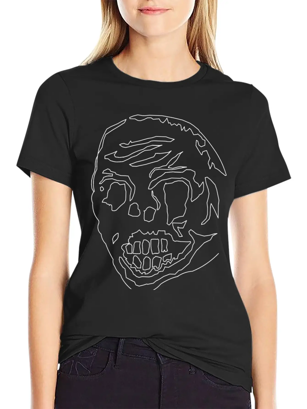 Zombie Art Essential Cotton Tee For Daily Outfits – Unisex Style