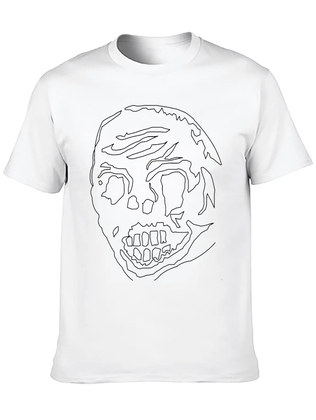 Zombie Art Essential Cotton Tee For Daily Outfits – Unisex Style
