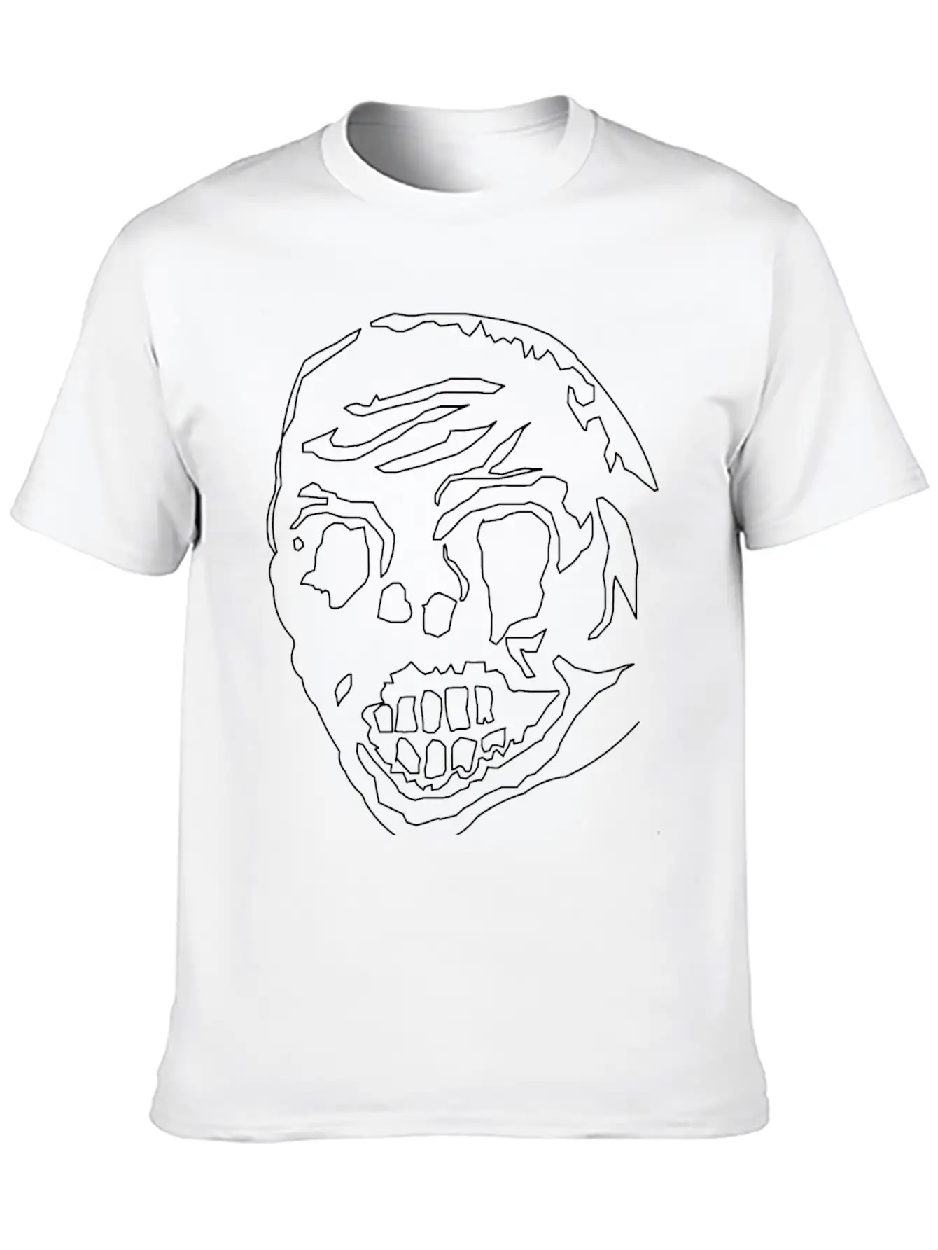 Zombie Art Essential Cotton Tee For Daily Outfits – Unisex Style