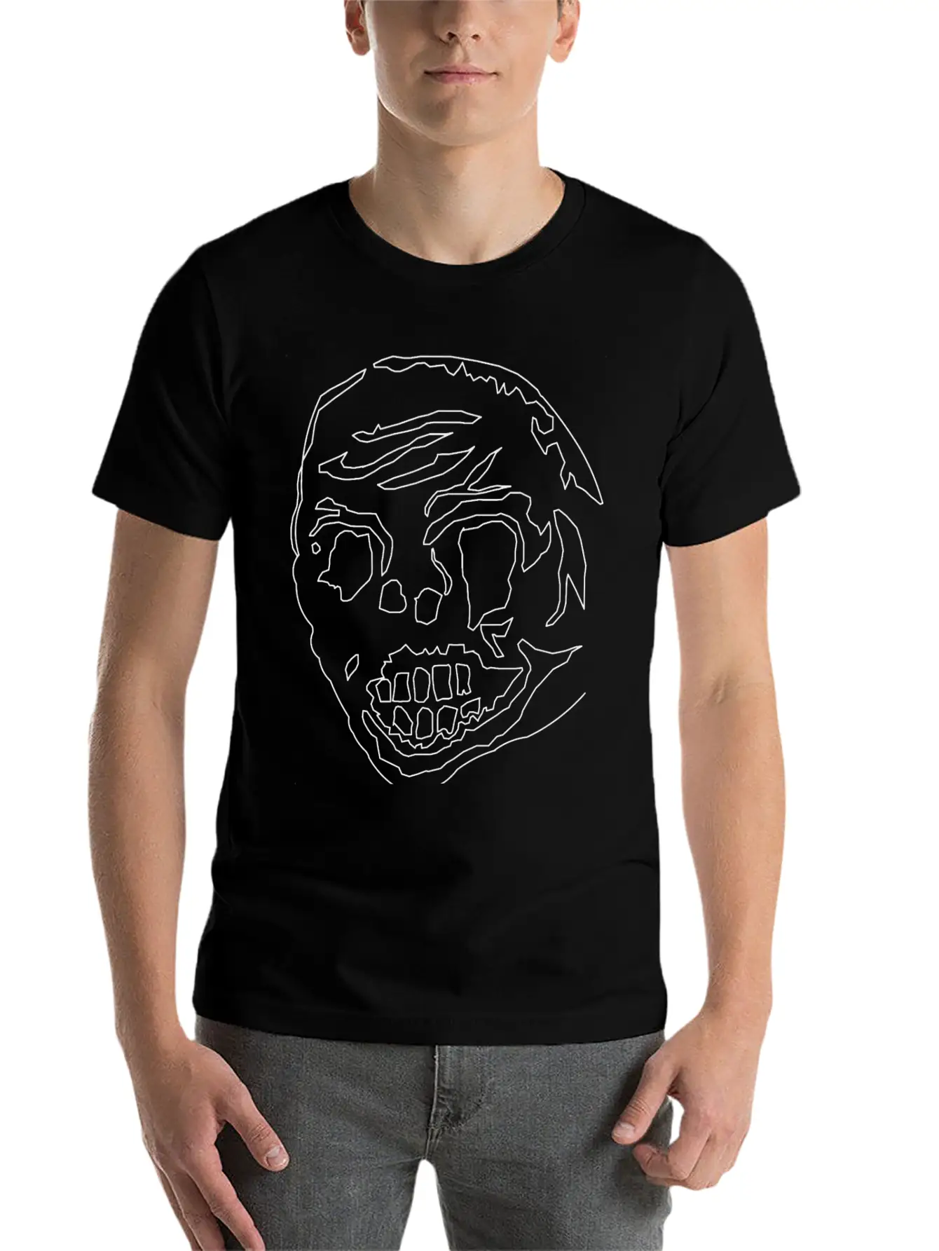 Zombie Art Essential Cotton Tee For Daily Outfits – Unisex Style
