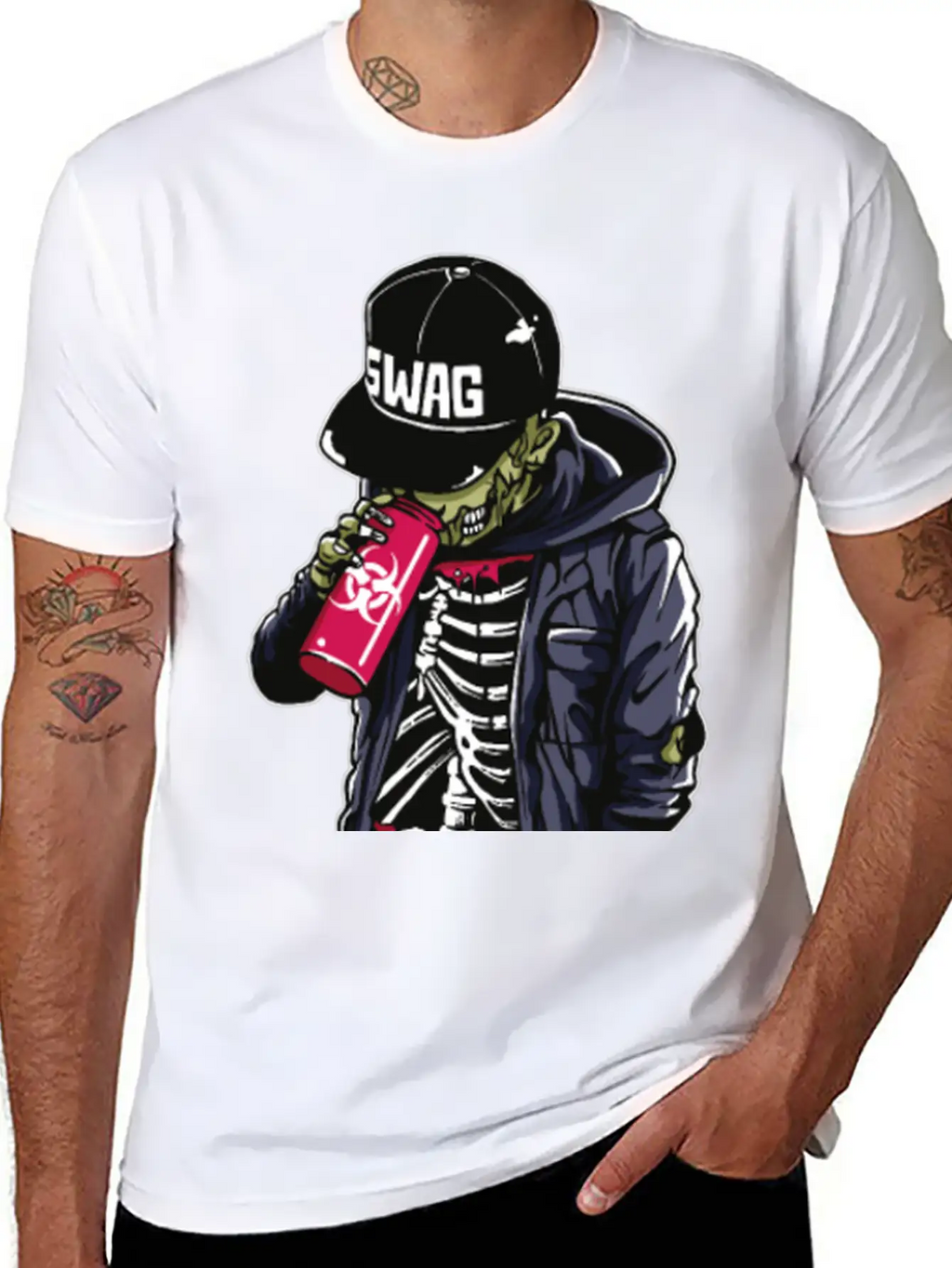 Zombie Swag Essential Cotton Tee For Daily Outfits – Unisex Style