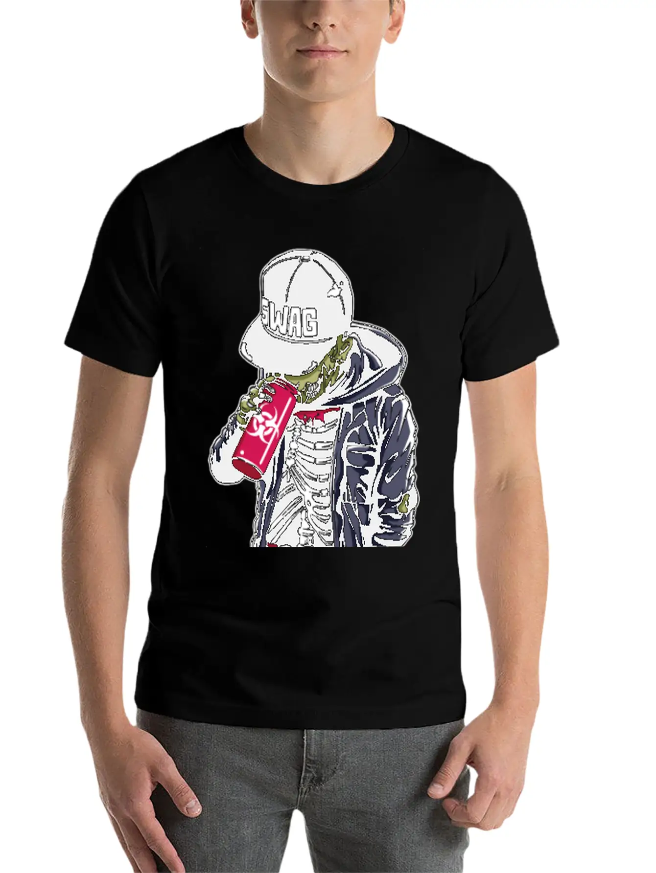 Zombie Swag Unisex Casual T-Shirt – Clean Design For Daily Comfort