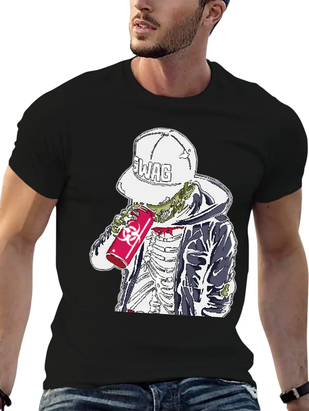 Zombie Swag Unisex Casual T-Shirt – Clean Design For Daily Comfort