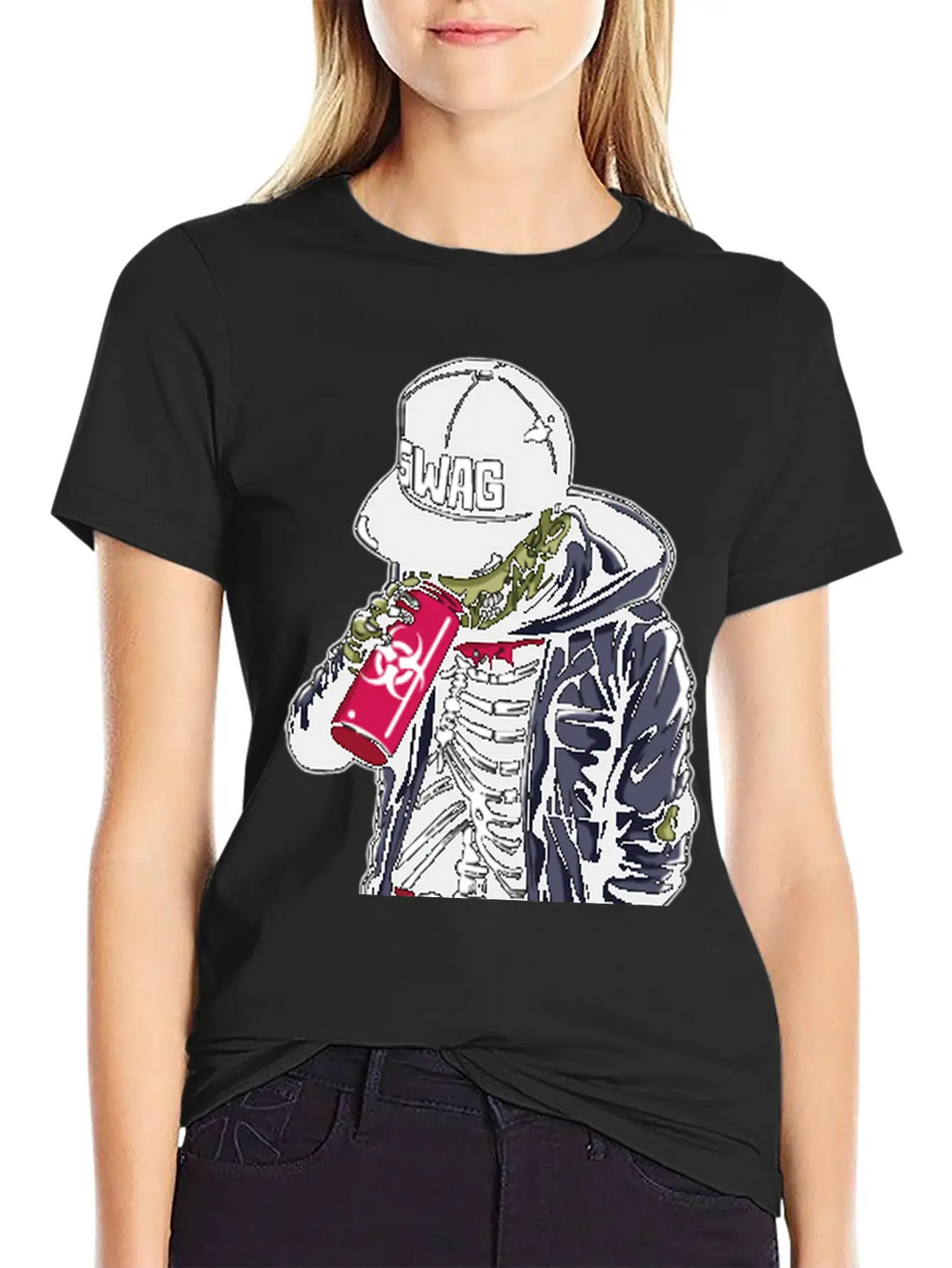 Zombie Swag Unisex Casual T-Shirt – Clean Design For Daily Comfort