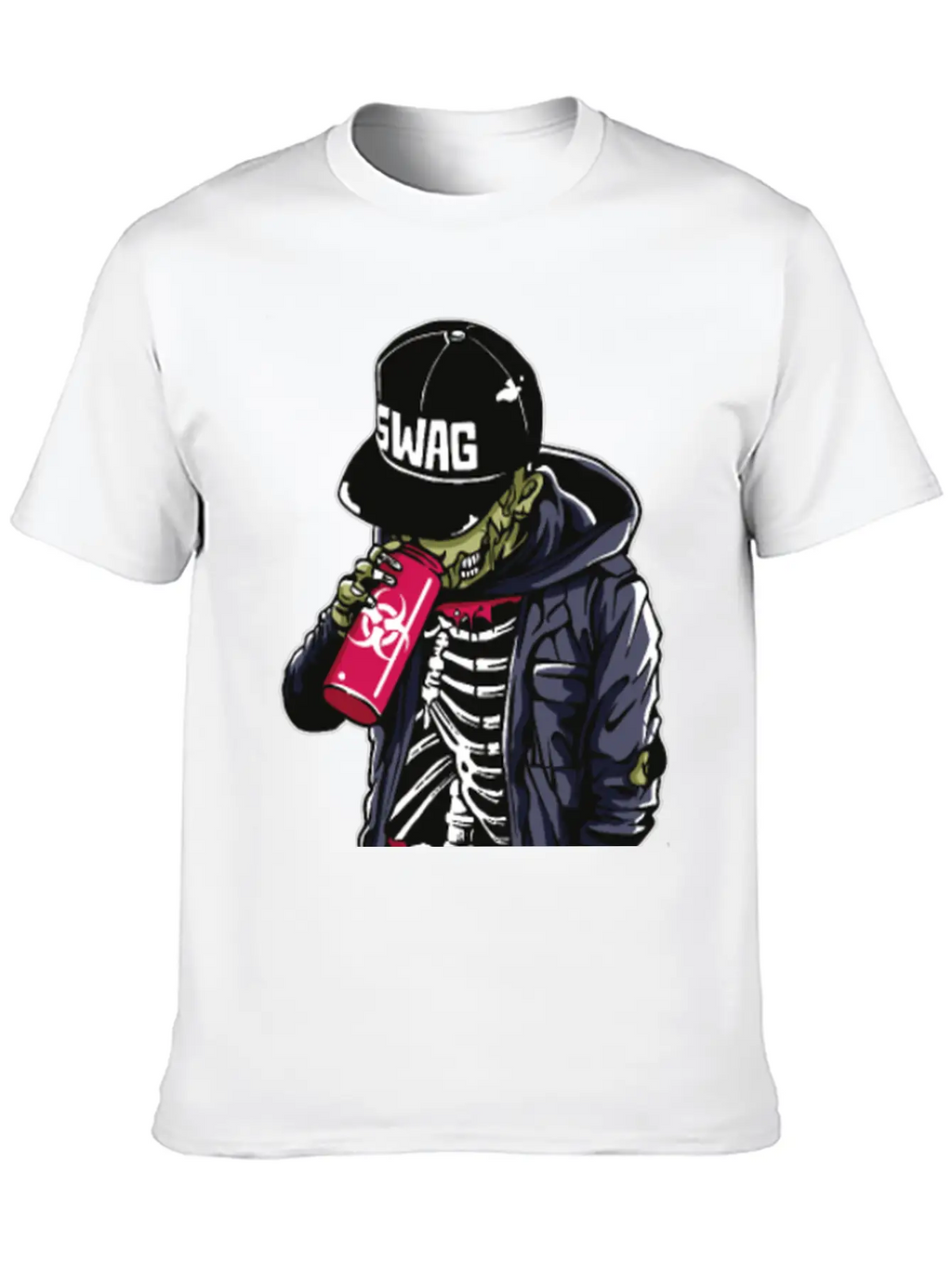 Zombie Swag Unisex Casual T-Shirt – Clean Design For Daily Comfort