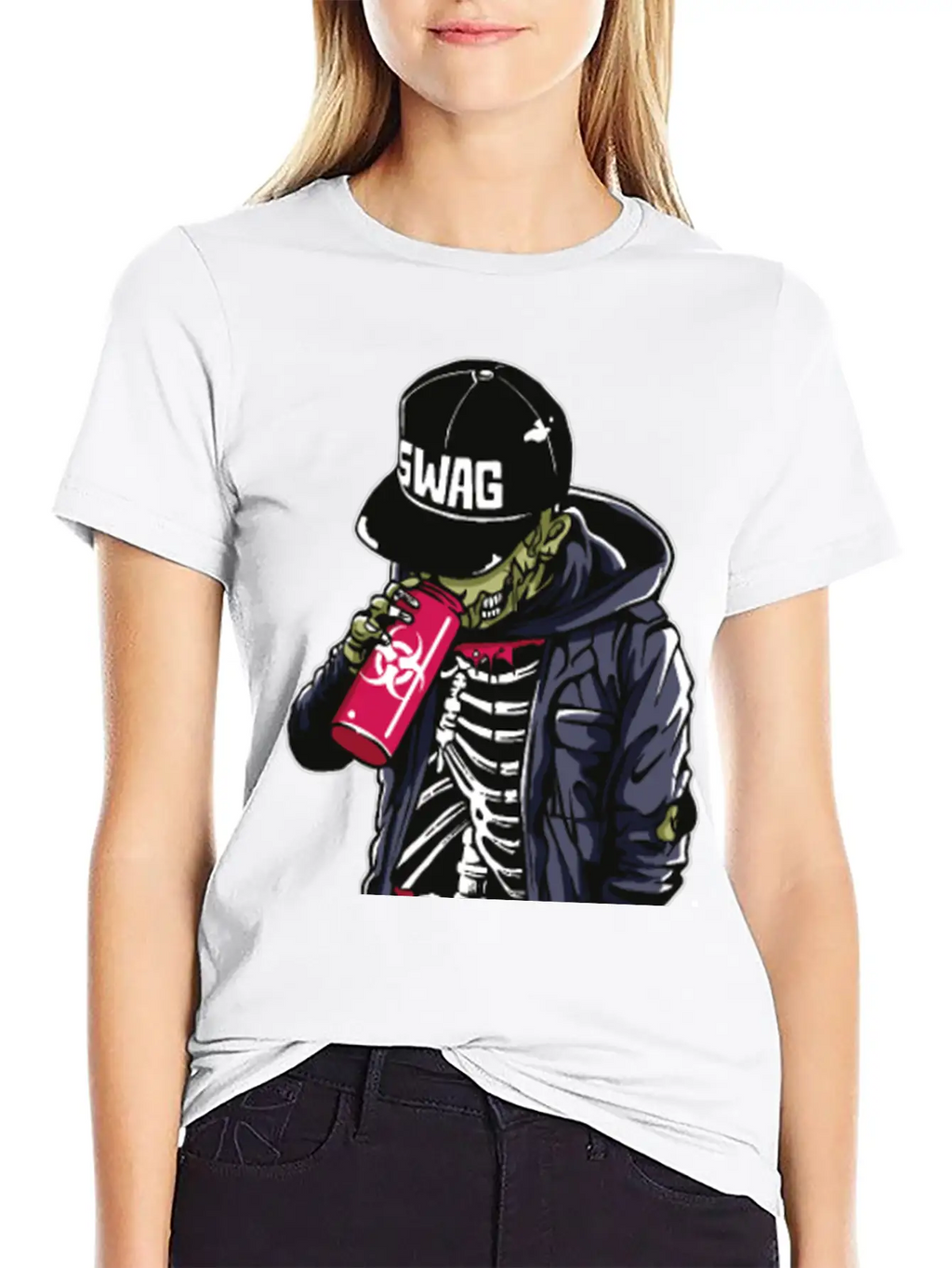 Zombie Swag Unisex Casual T-Shirt – Clean Design For Daily Comfort