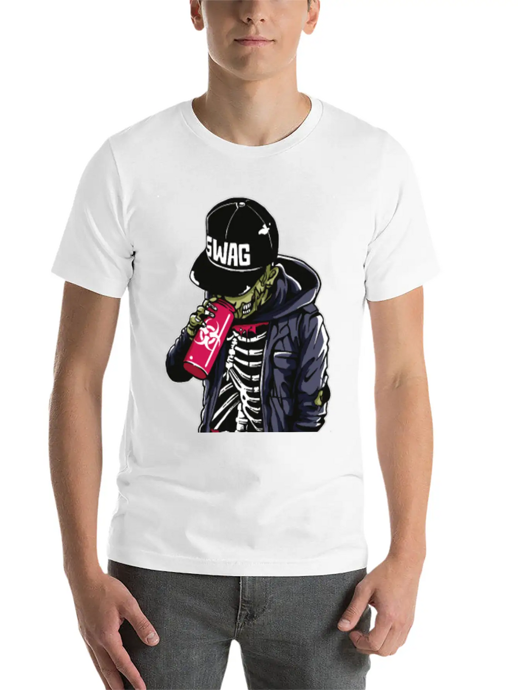 Zombie Swag Unisex Casual T-Shirt – Clean Design For Daily Comfort