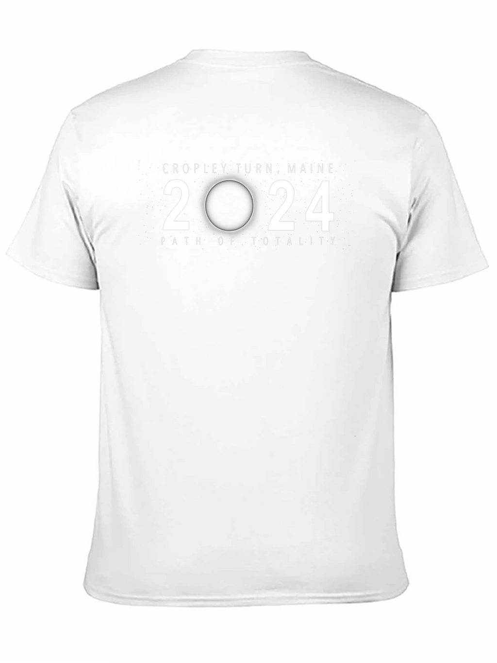 Cropley Turn Maine 2024 Path of Totality Eclipse T-Shirt