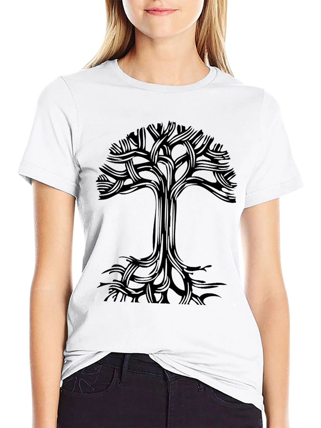 Black Tree of Life Graphic Tee