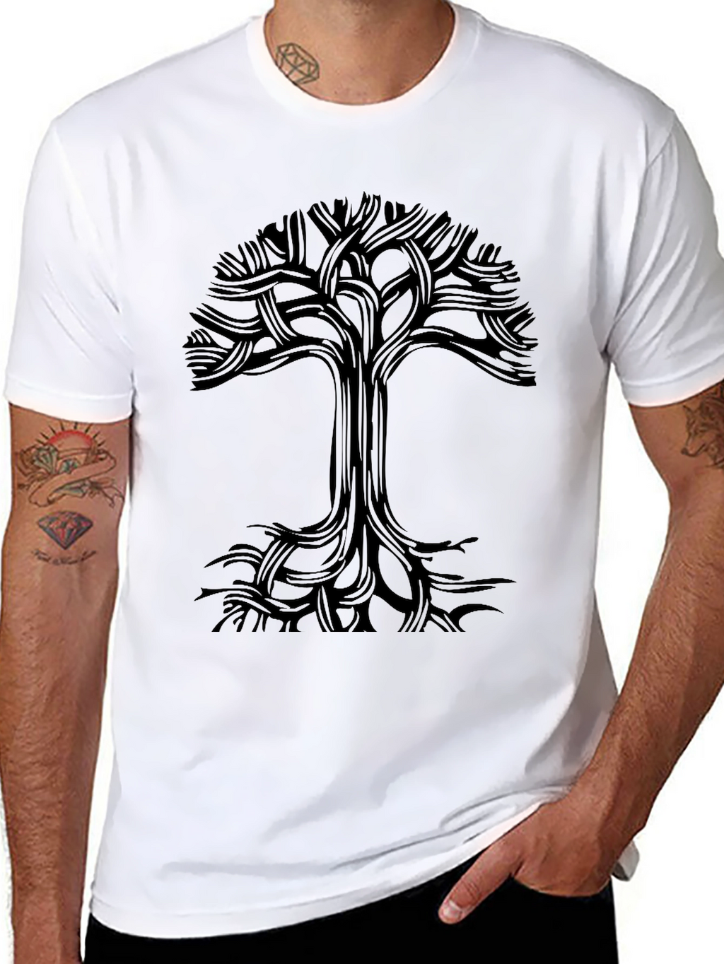 Black Tree of Life Graphic Tee