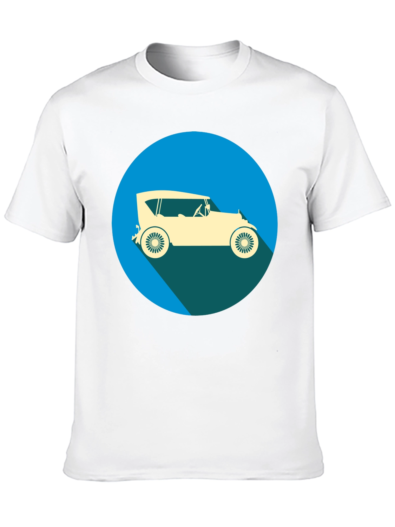 Vintage Car Graphic Tee - Classic Style