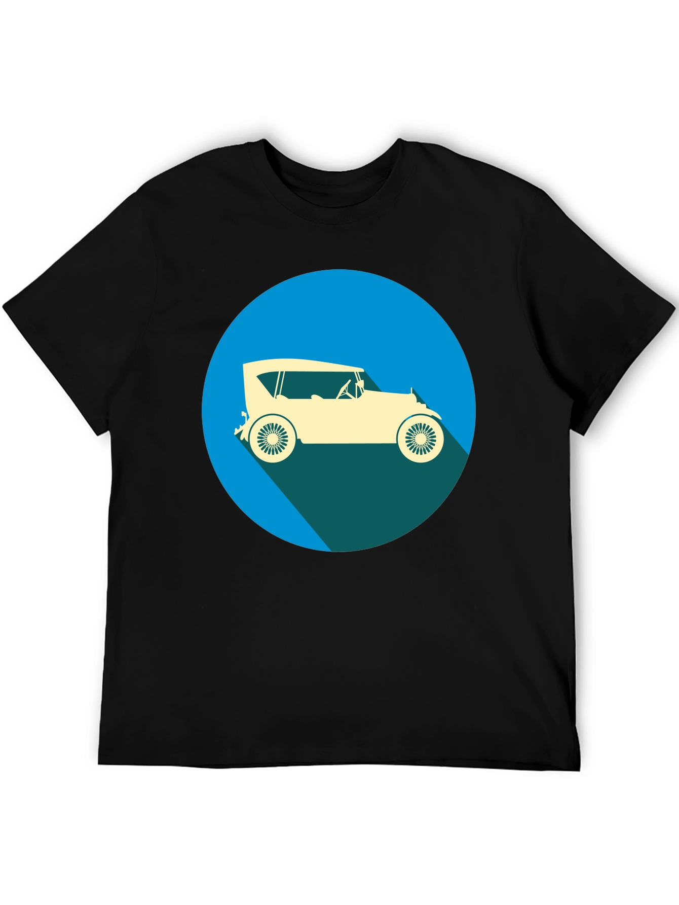 Vintage Car Graphic Tee - Classic Style