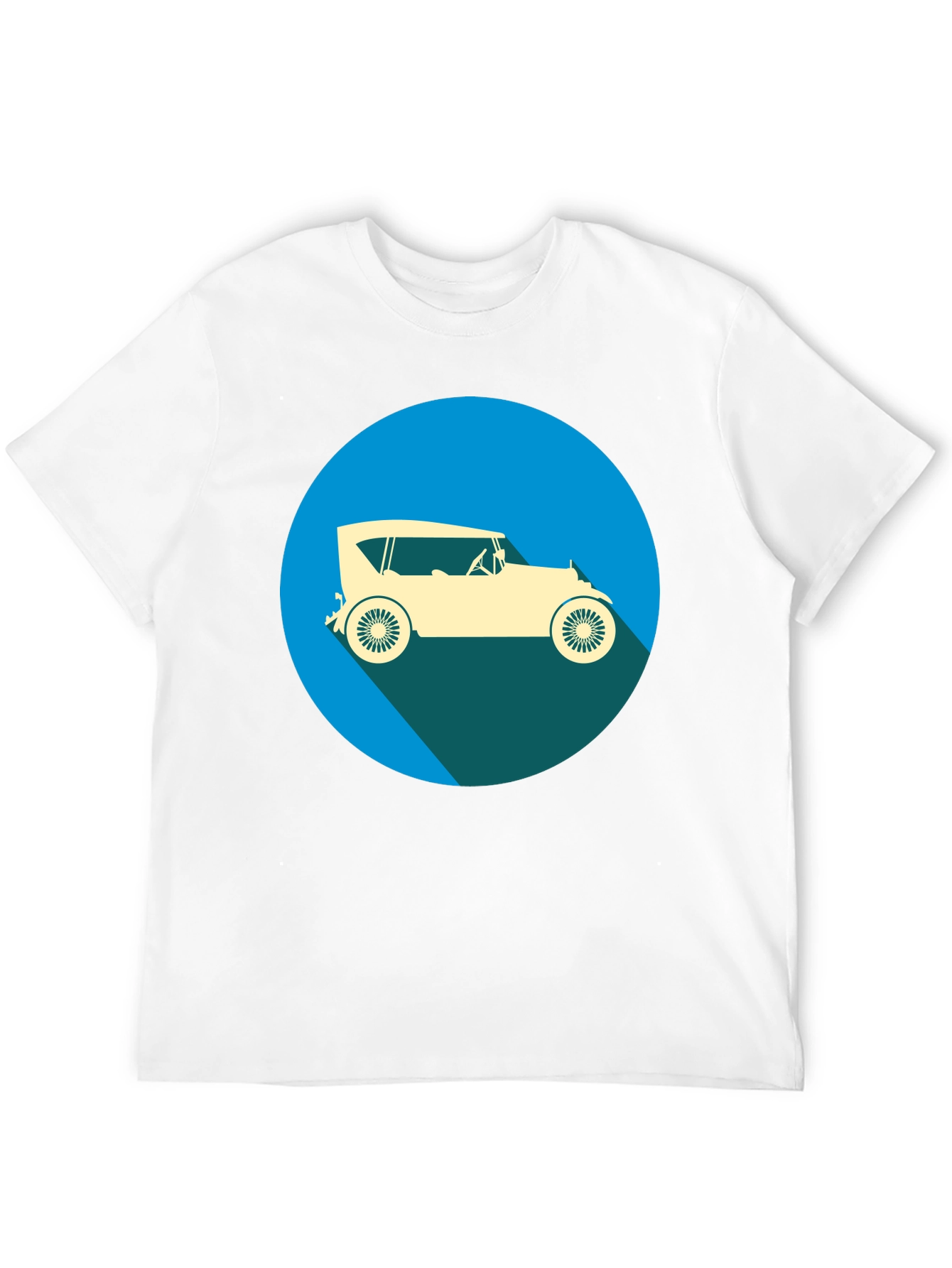 Vintage Car Graphic Tee - Classic Style