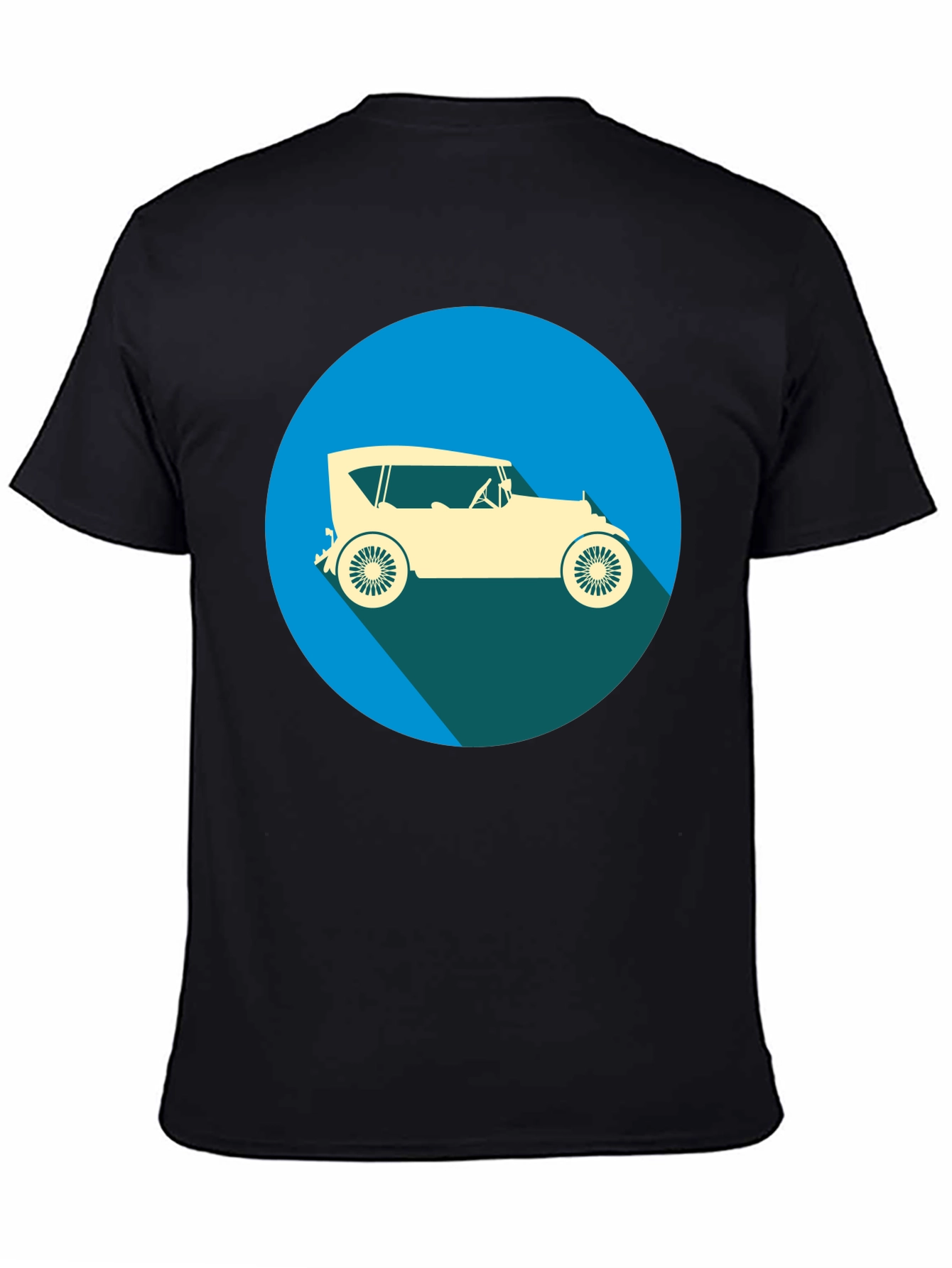 Vintage Car Graphic Tee - Classic Style
