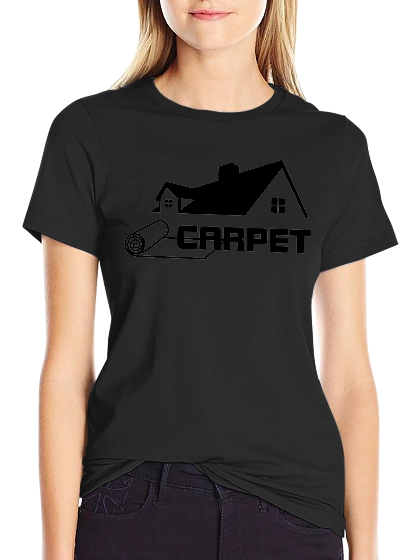 Carpet Home Service Black T-Shirt