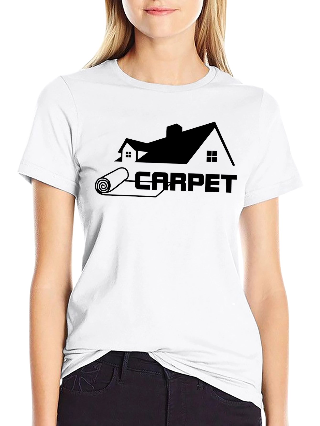 Carpet Home Service Black T-Shirt