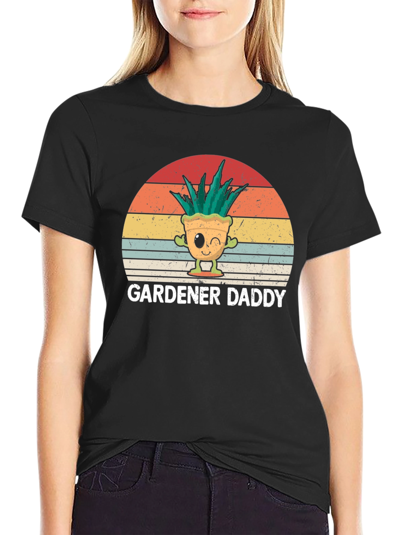 Gardener Daddy T-Shirt - Cute Plant Lover Tee