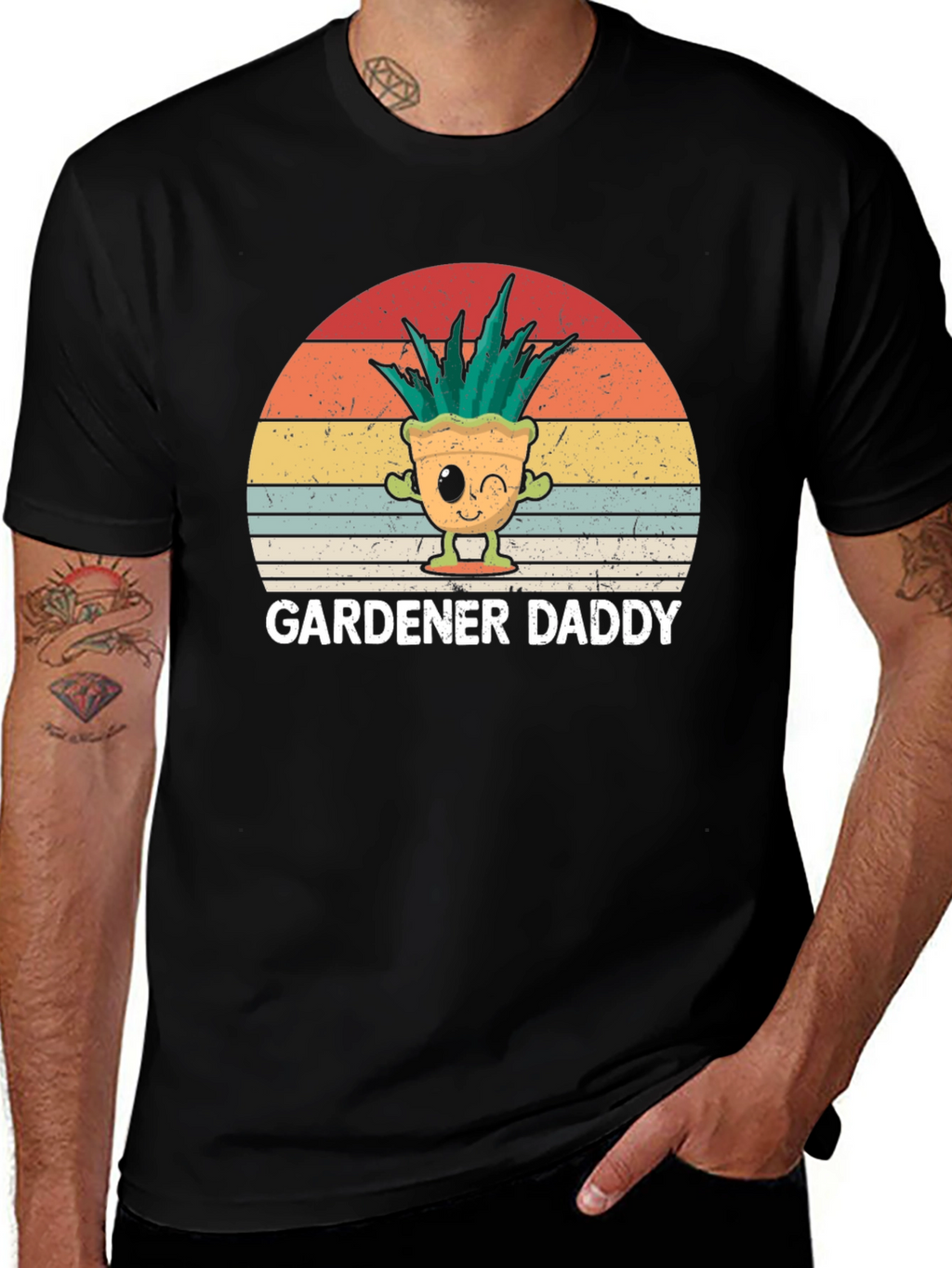 Gardener Daddy T-Shirt - Cute Plant Lover Tee