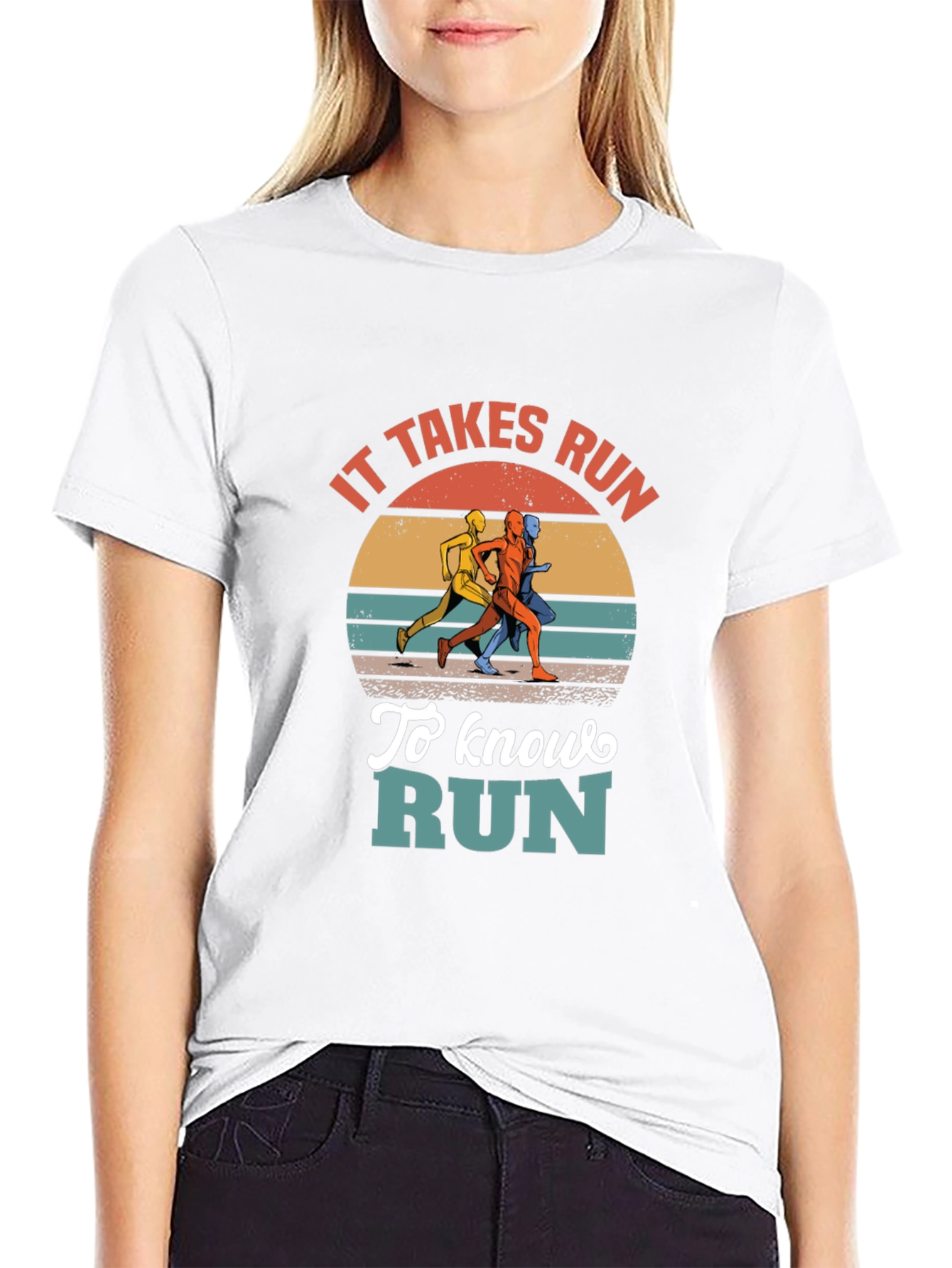 It Takes Run to Know Run Graphic T-Shirt