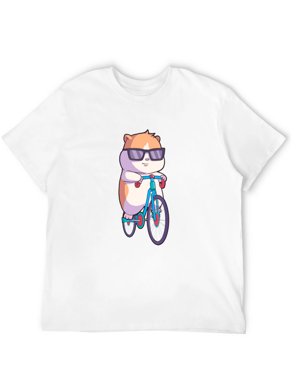 Cool Hamster Biking T-Shirt