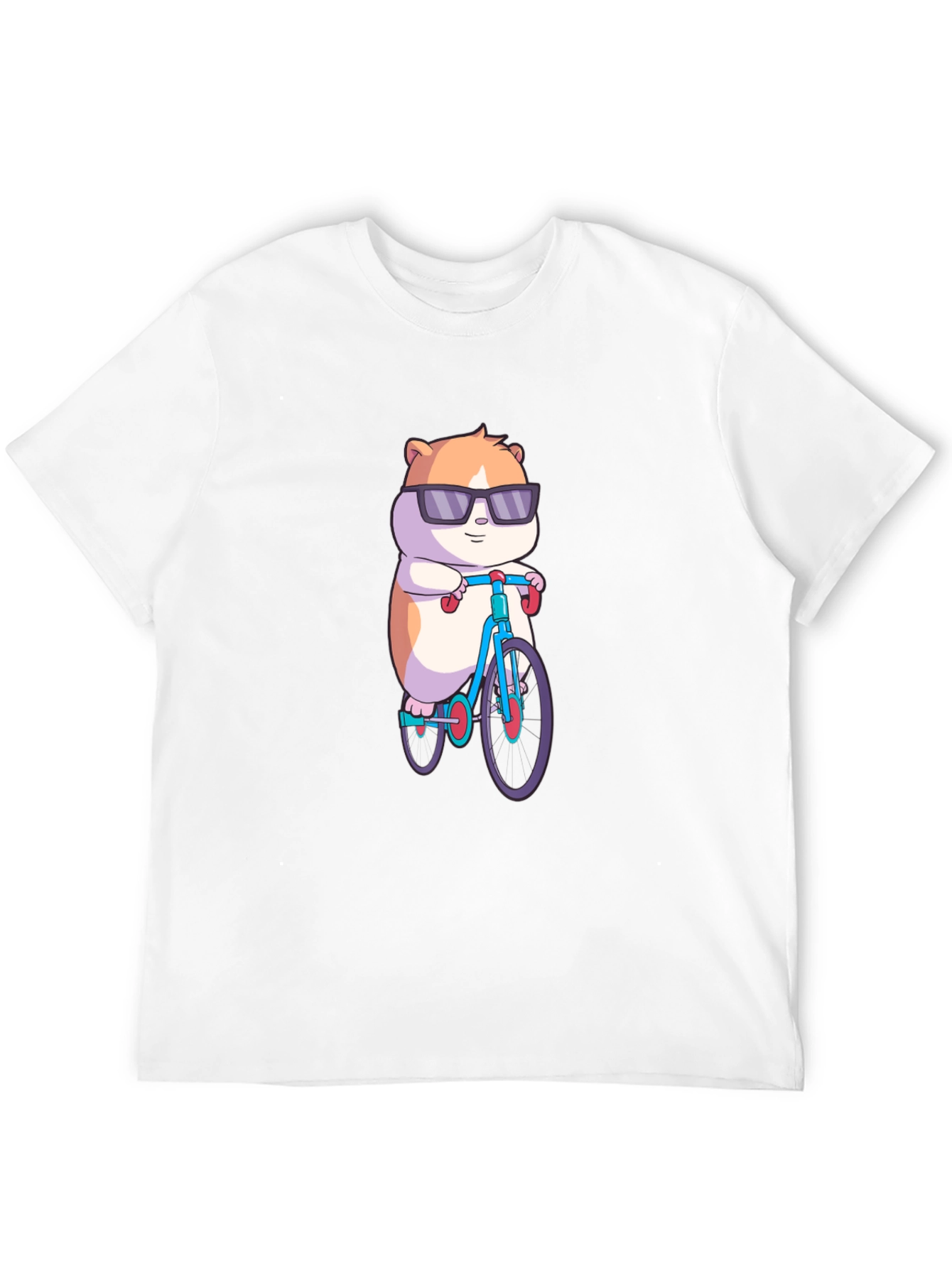 Cool Hamster Biking T-Shirt